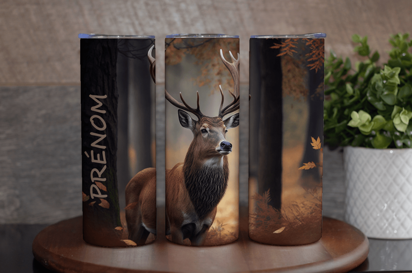 Thermos et tasse - Chevreuil A - K Sublimation