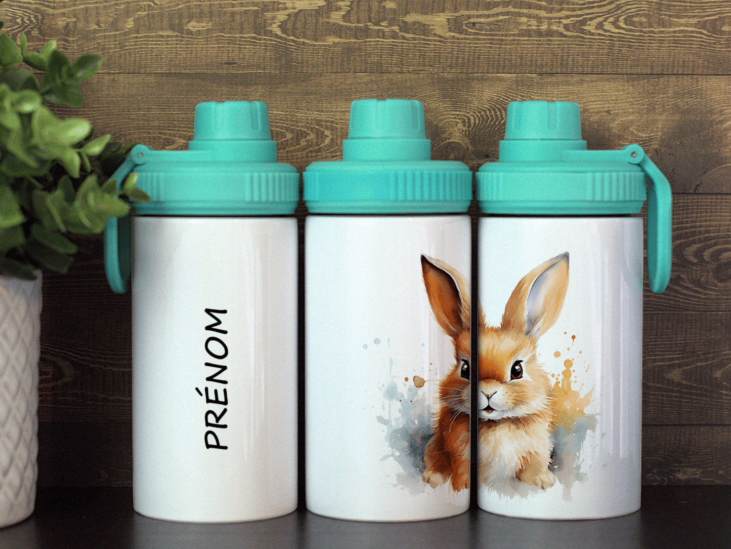 Thermos et tasse - Lapin - K Sublimation
