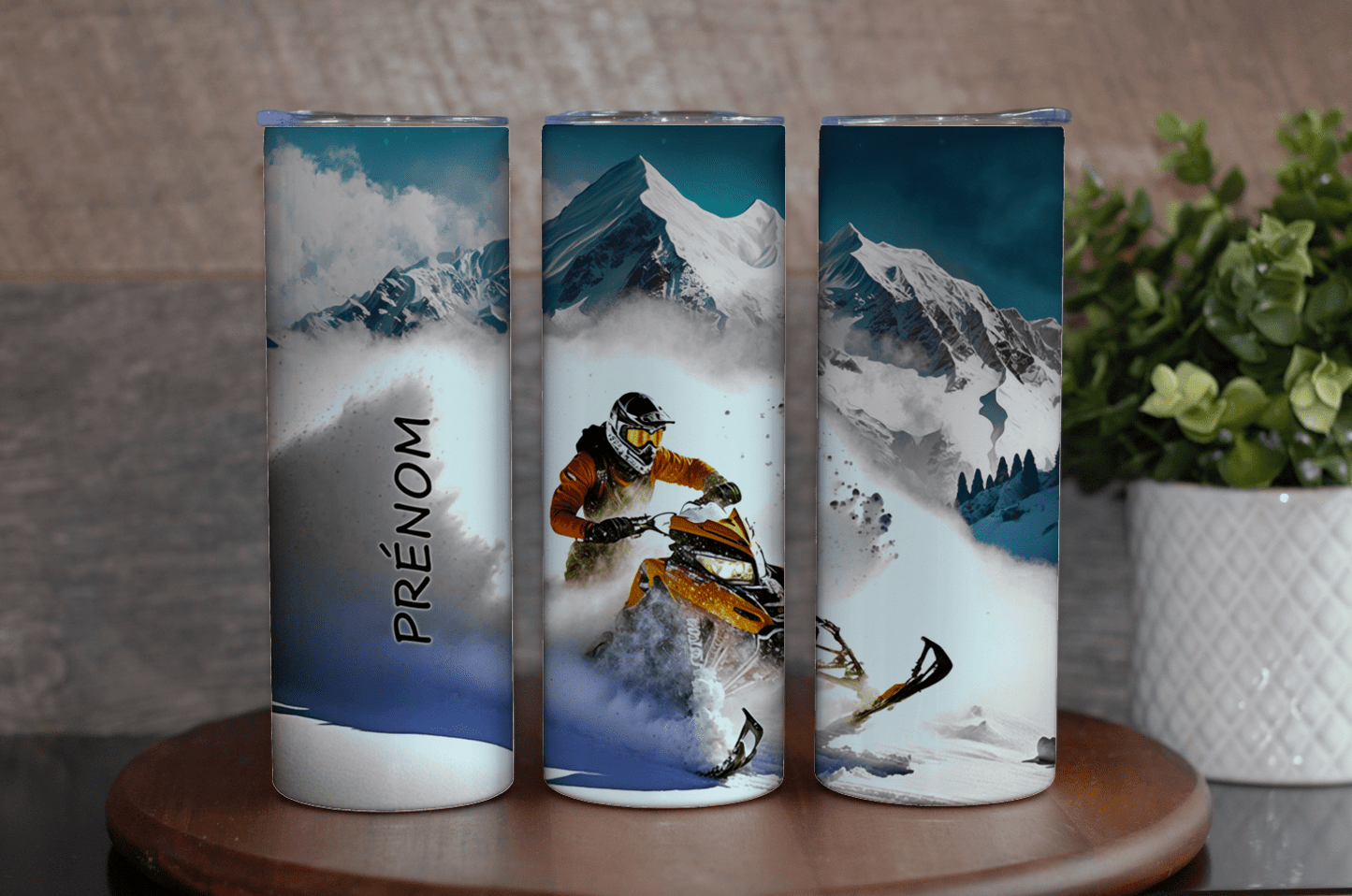 Thermos et tasse - Motoneige - K Sublimation