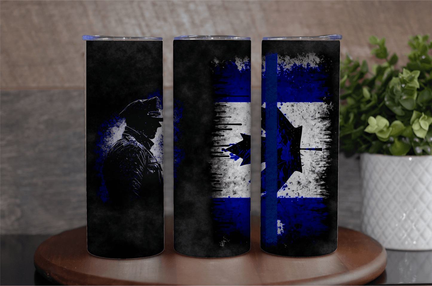 Thermos et tasse - Policier - K Sublimation