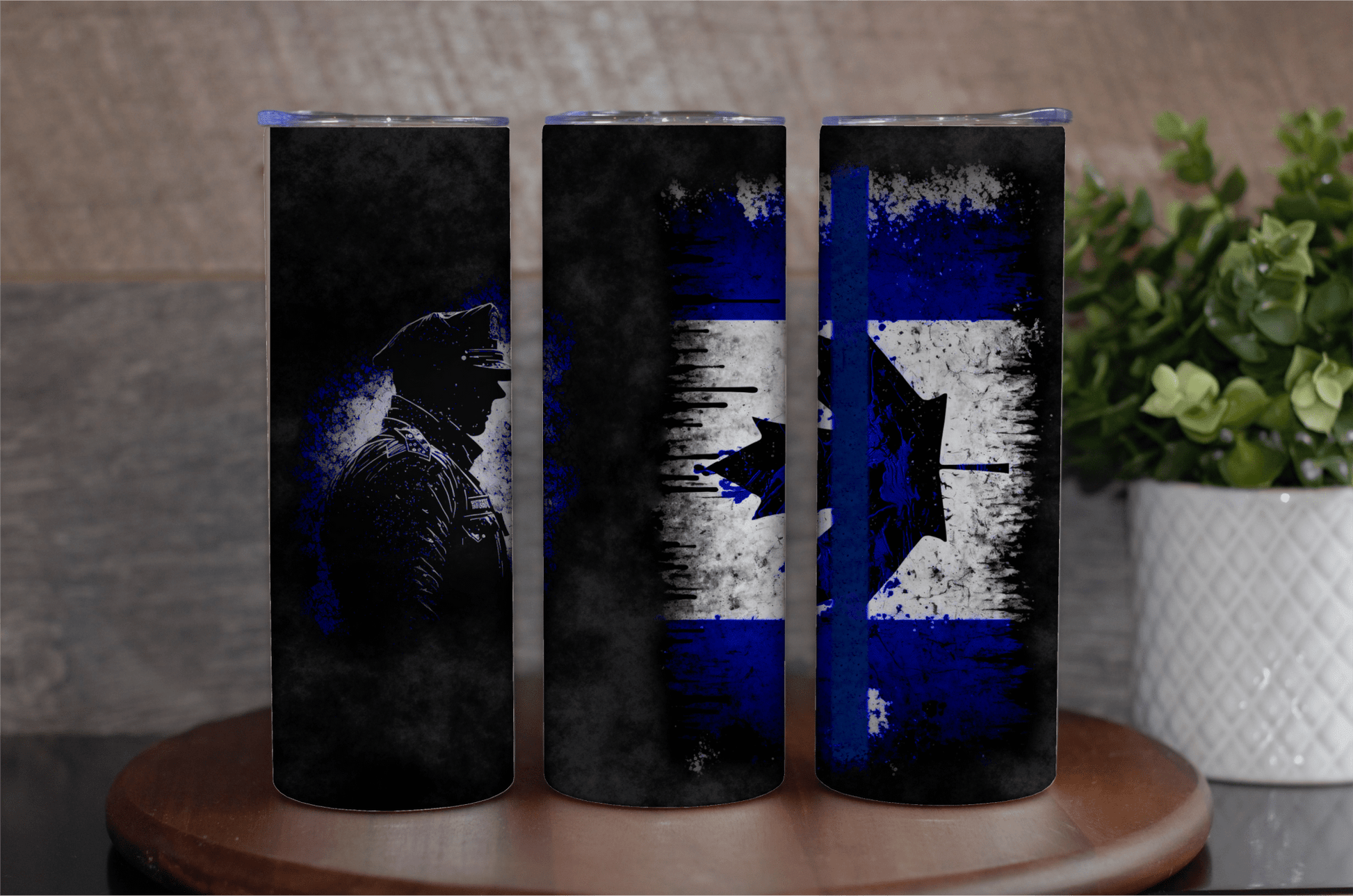 Thermos et tasse - Policier - K Sublimation