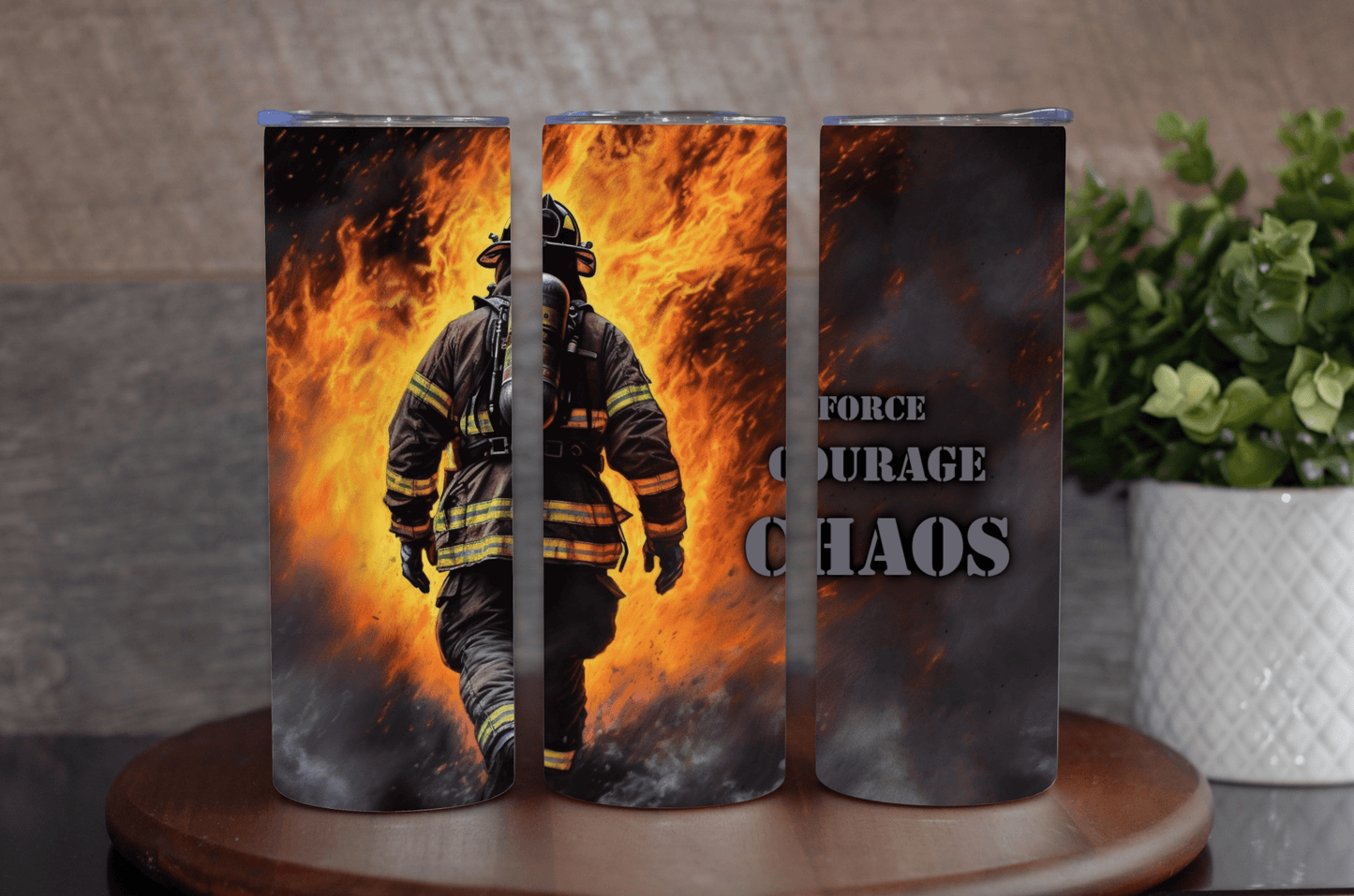 Thermos et tasse - Pompier - K Sublimation